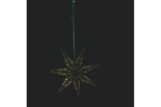 XMAS スター LED ベルベット グリーン - 2188227