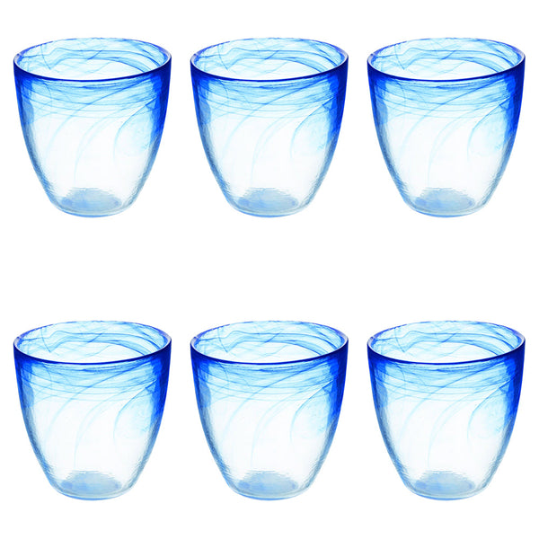 ALABASTRO ROUNDED WATER GLASS 280ML COBALT BLUE - 2188563