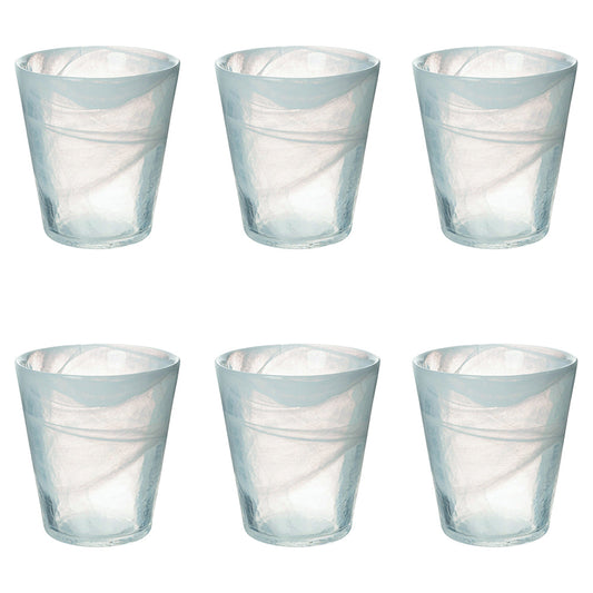 ALABASTRO CONICAL WATER GLASS 250ML WHITE - 2188566
