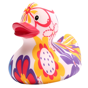 Klassische Flower-Power-Ente