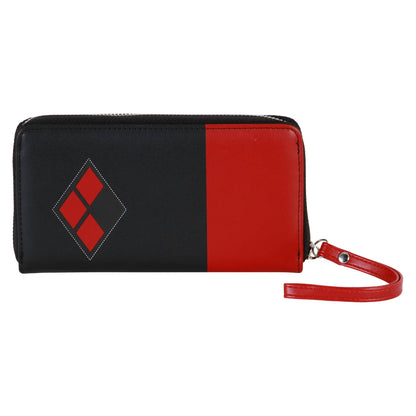 DC Comics Harley Quinn Essential Jacket-Wallet, Black