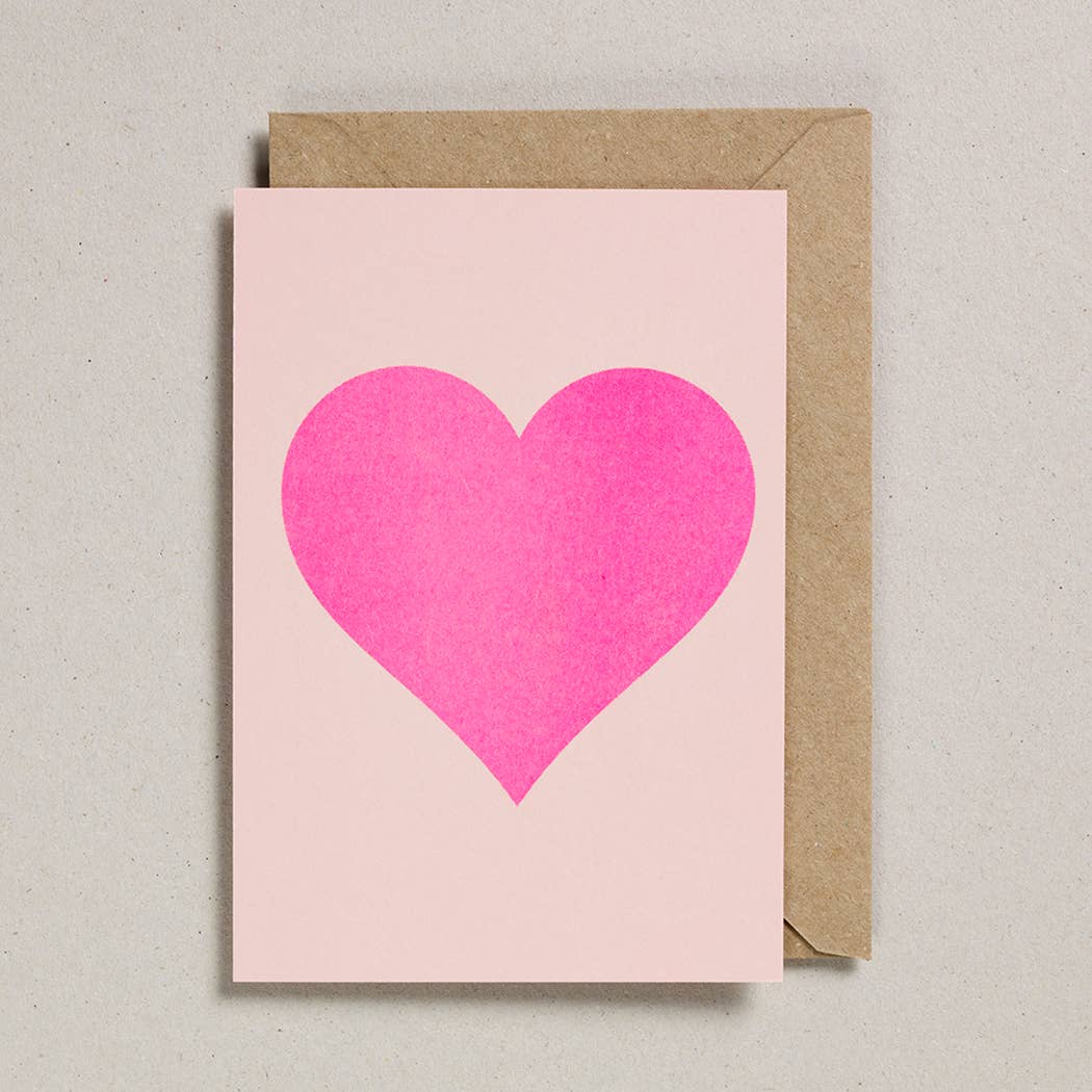 Valentine's Day Card - Pink Heart