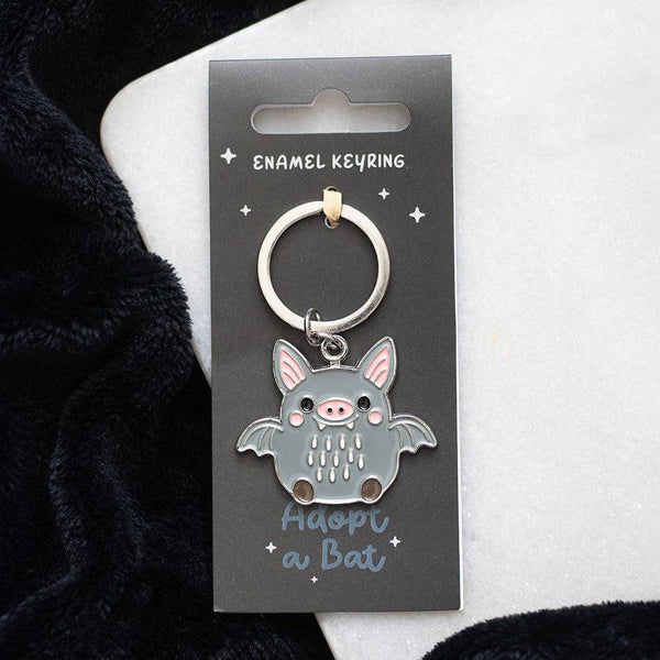 Adoptez un porte-clés chauve-souris pour Halloween