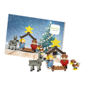 BRIXIES Postkarte Krippe