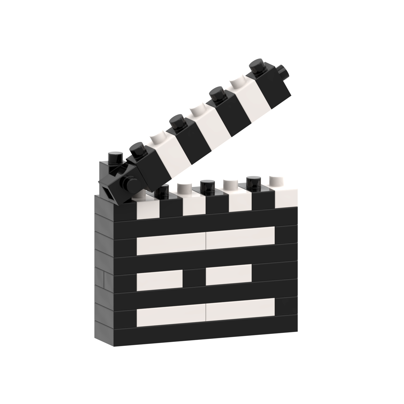 BRIXIES Postkarte Filmklappe