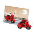 BRIXIES Postkarte Motorroller