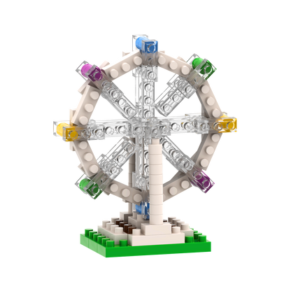 BRIXIES Postkarte Riesenrad