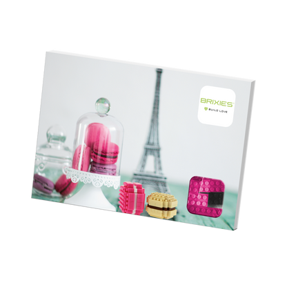 BRIXIES Postkarte Macarons