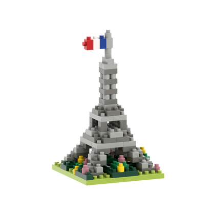 BRIXIES Postkarte Eiffelturm