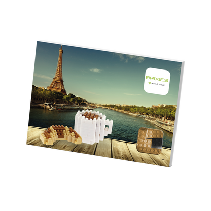 BRIXIES Postcard Croissant & Coffee