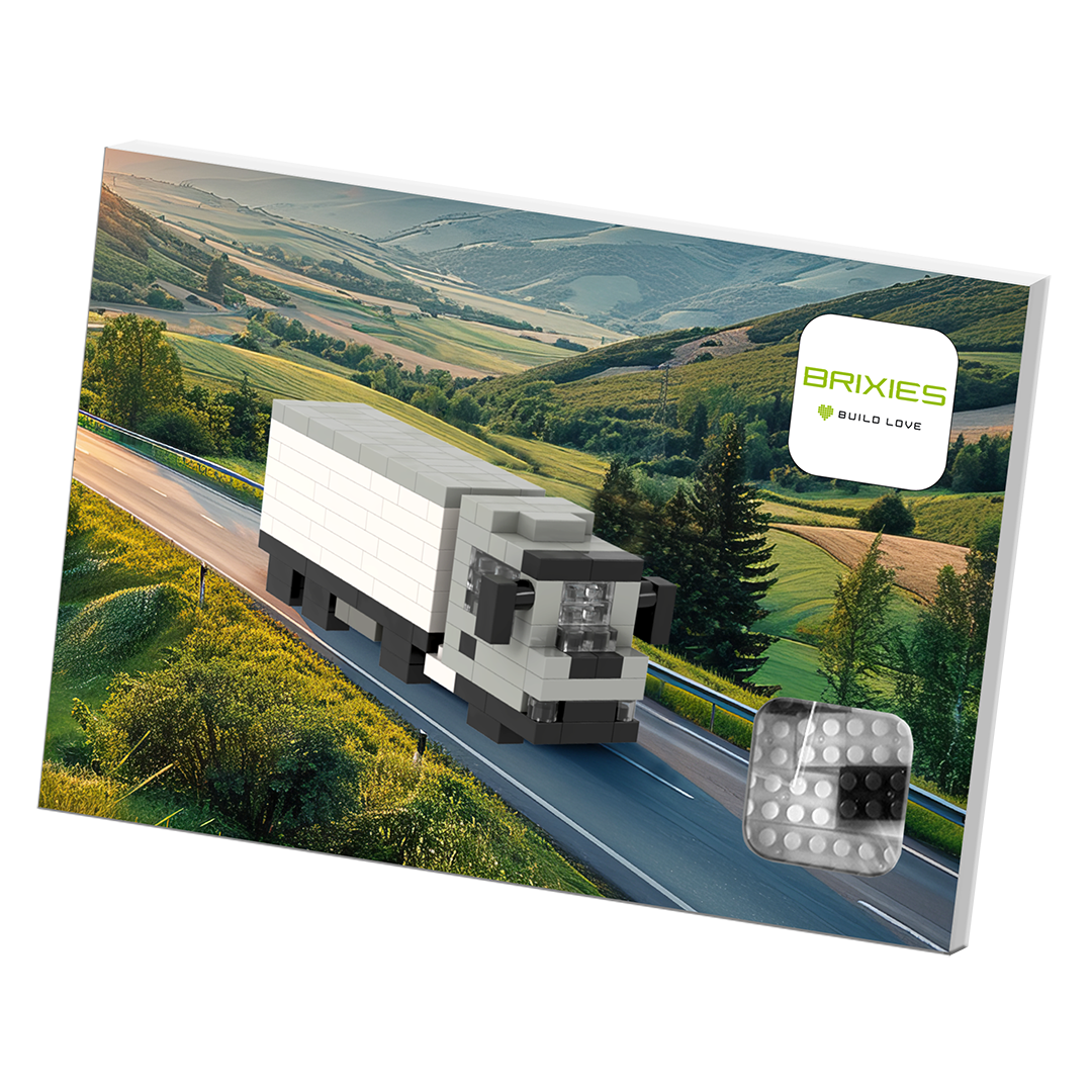 BRIXIES Postkarte LKW