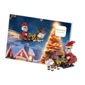 BRIXIES Santa Claus with Sleigh