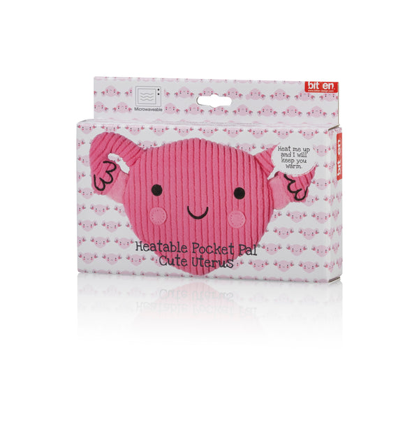 Heatable Pocket Pal Cute Uterus