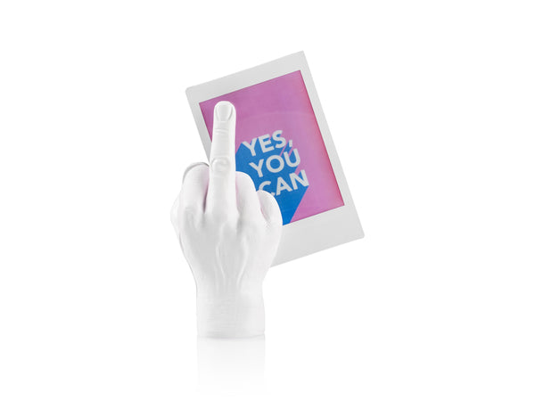Porte-Photo Magnétique The Finger Blanc – Bitten