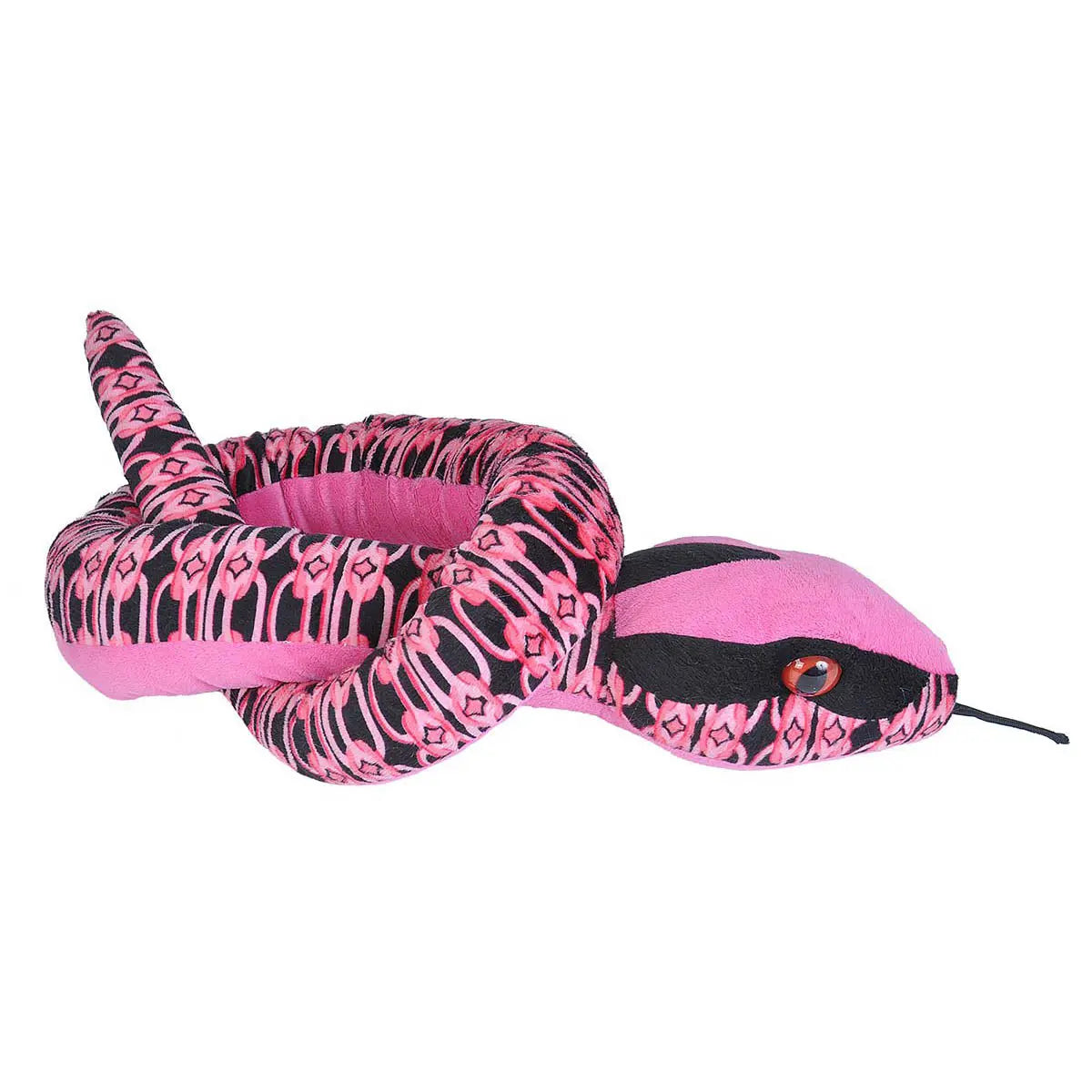   Wild Republic -  Links Pink Snake Stuffed Animal - 54"  Stuffed Animals