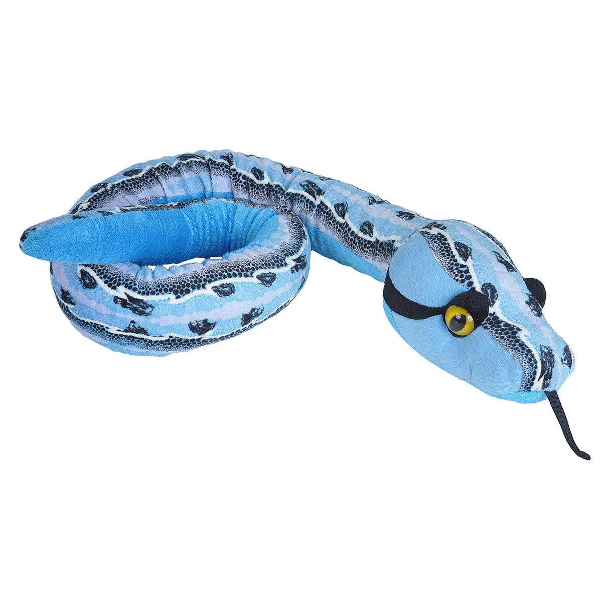 Peluche Serpent Slipstream - Bleu - 137 cm
