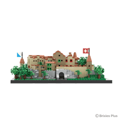 BRIXIES Plus Schweizer Schloss Laufen / Swiss Schloss Laufen