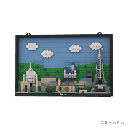 BRIXIES Plus Paris Postcard