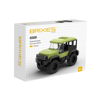 BRIXIES Plus Mini Geländewagen grün / Mini Off Roader green