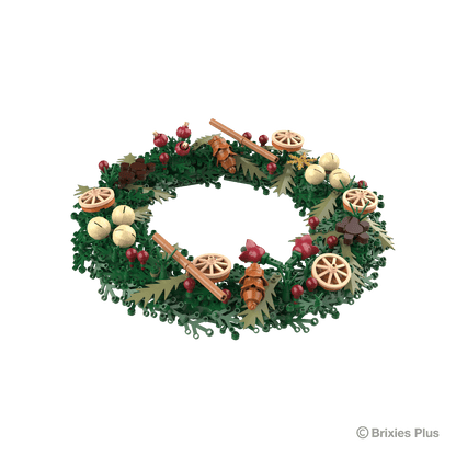 BRIXIES Plus クリスマスリース アドベントリース フラワーリース