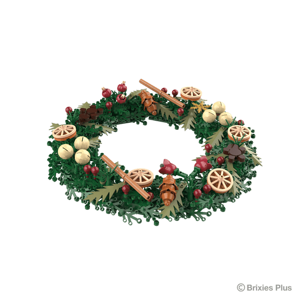 BRIXIES Plus Weihnachtskranz – ca. 800 Bausteine