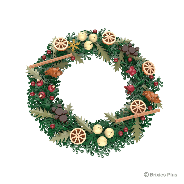 BRIXIES Plus Weihnachtskranz – ca. 800 Bausteine