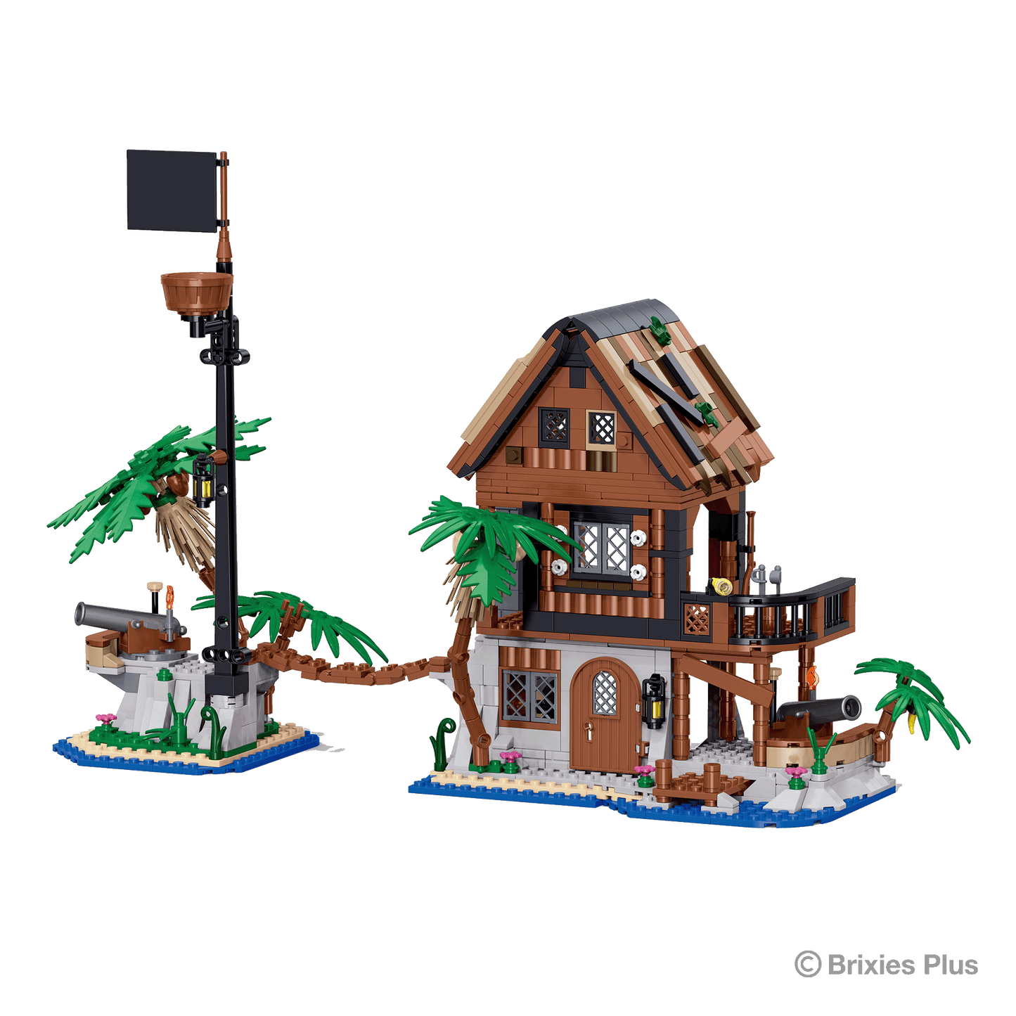 BRIXIES Plus Pirateninsel groß