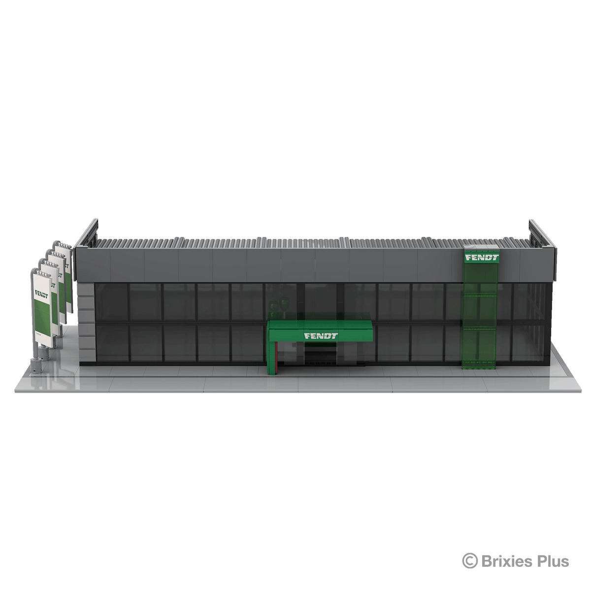 BRIXIES Plus Fendthalle ジオラマ