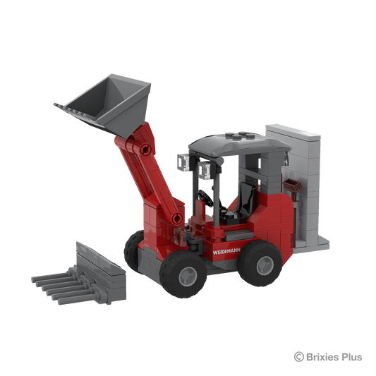 BRIXIES Plus Weidemann 1190e ウォールボック付き + シャベル
