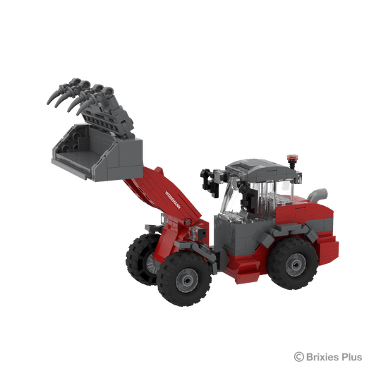 BRIXIES Plus ヴァイデマン 3060 グリッパーバケット＆フォーク + 付属品