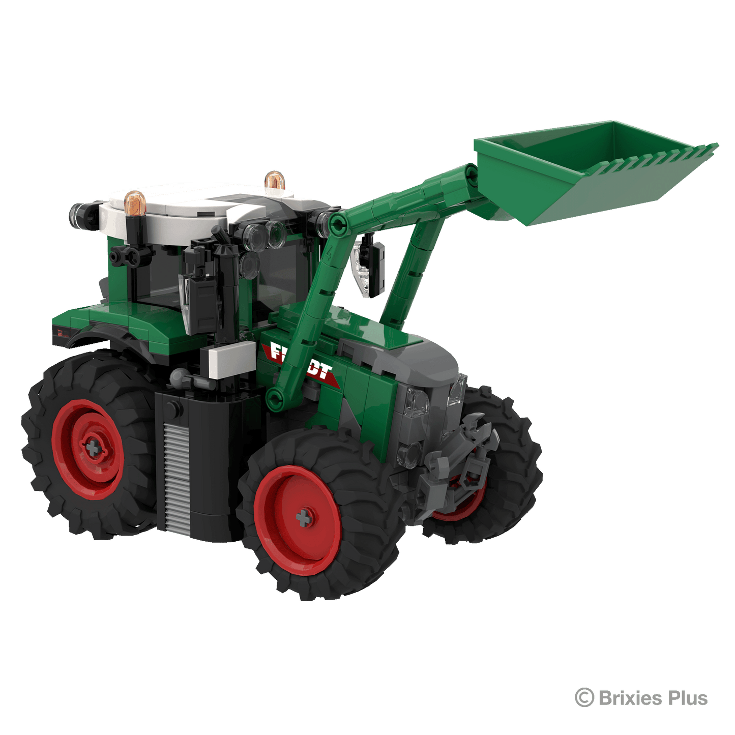 BRIXIES Plus Fendt 620 Vario mit Frontlader