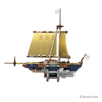 BRIXIES Plus Steampunk Sailing Yacht