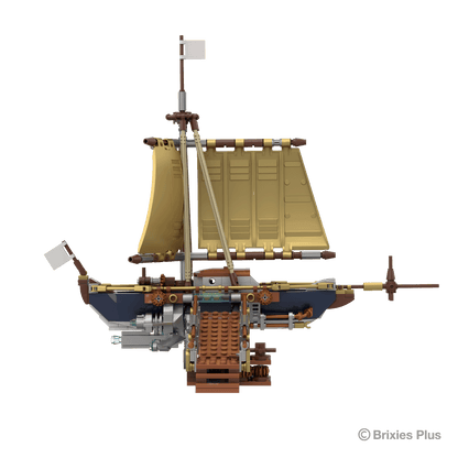 BRIXIES Plus Steampunk Sailing Yacht
