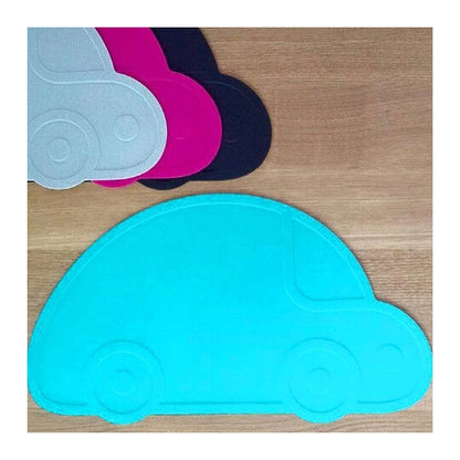 Mantel individual infantil con forma de coche