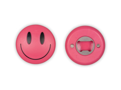 Décapsuleur Magnétique Emoji Heureux Rose