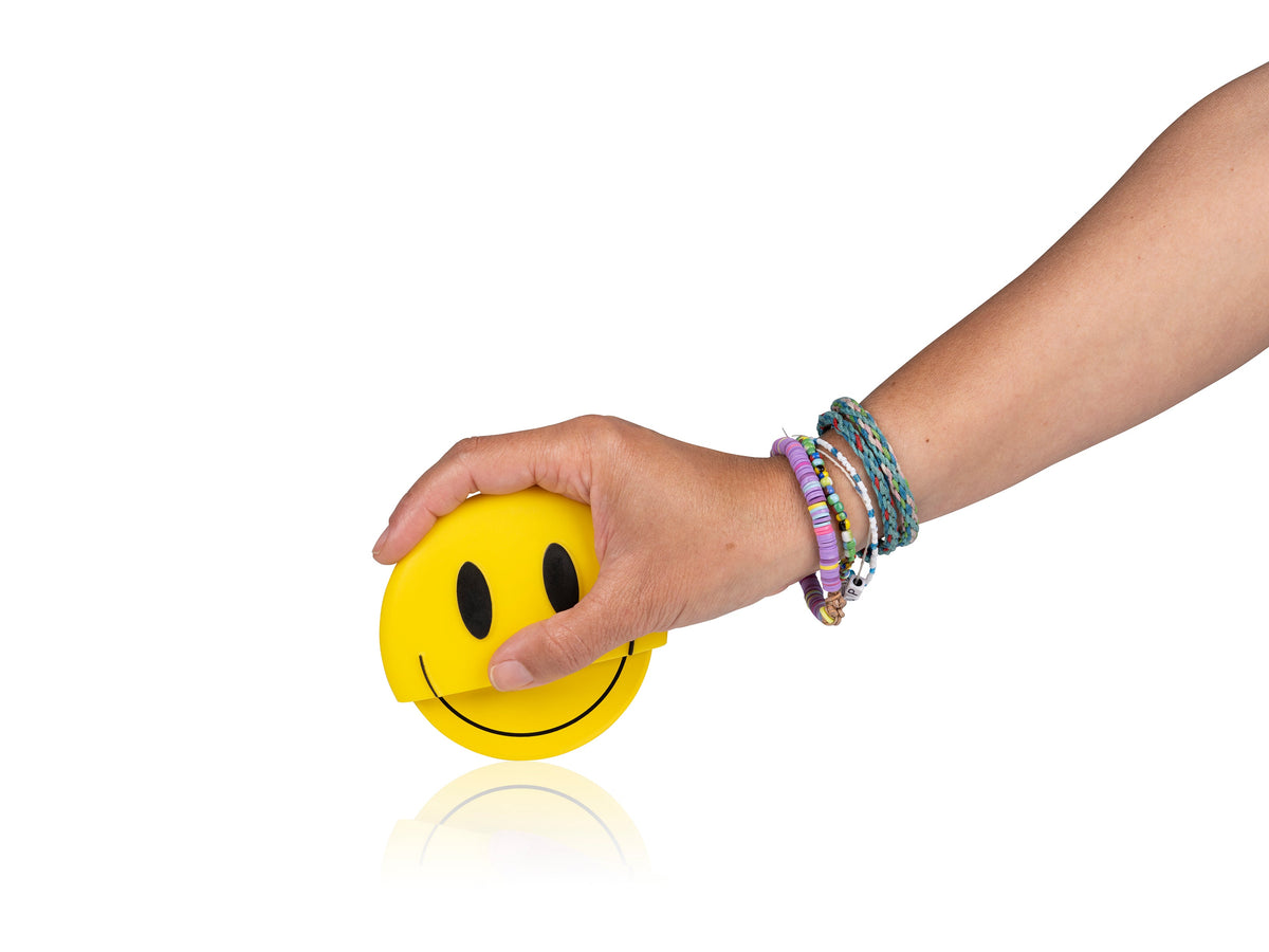 Coupe-Pizza Heureux Jaune