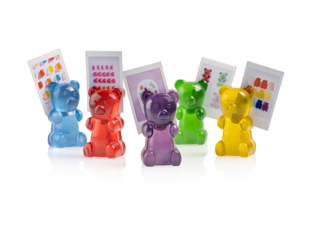 Porte-Photo Magnétique Candy Bear Rouge