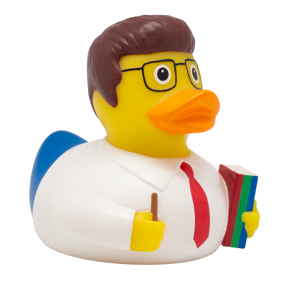 Pato maestro de escuela