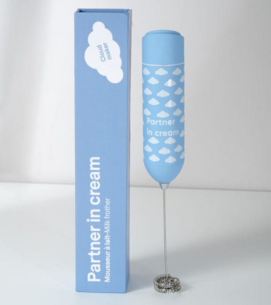 Mousseur à lait - Partner in cream - Bleu