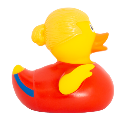 Canard Footballeur Star Rouge