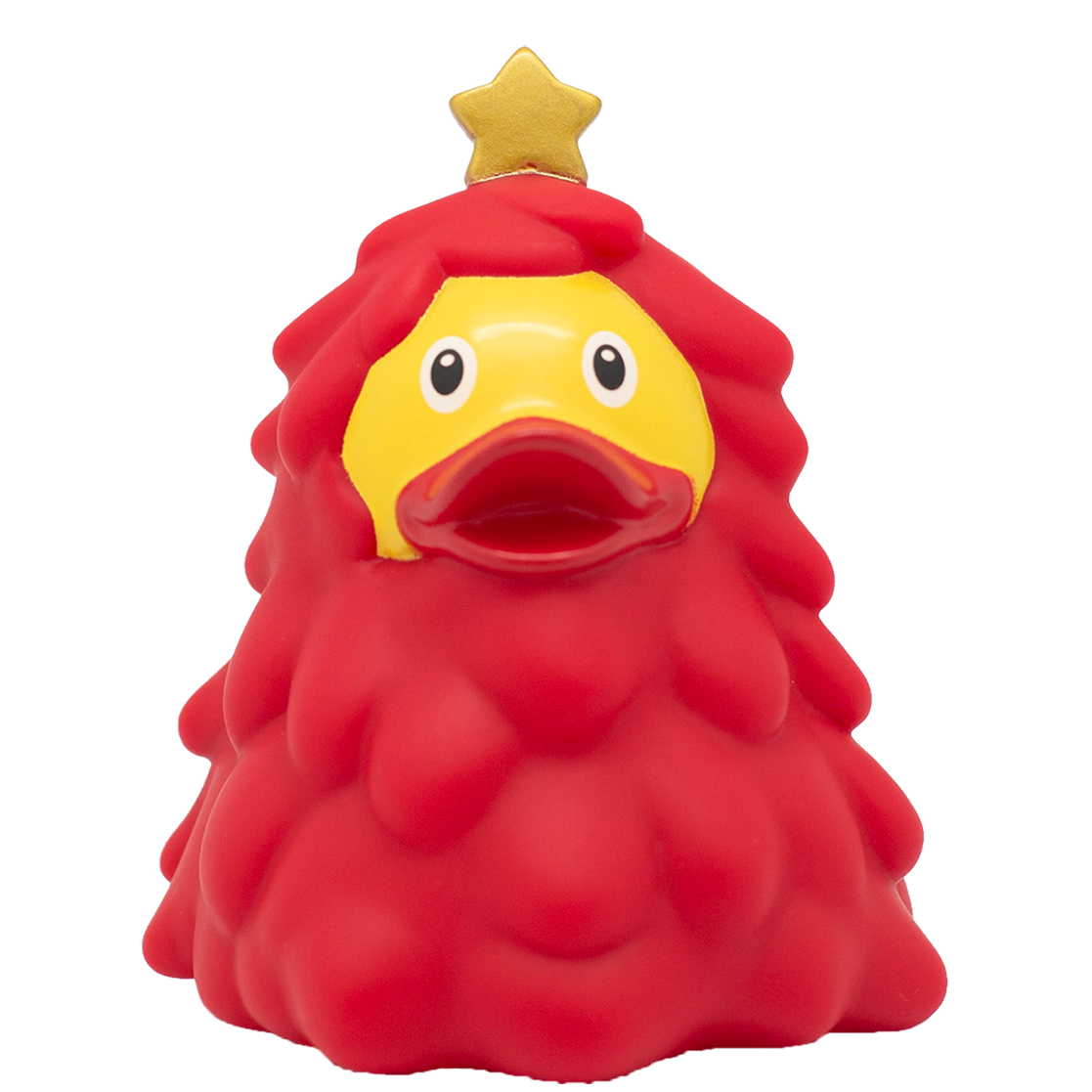 Duck Christmas Tree Red