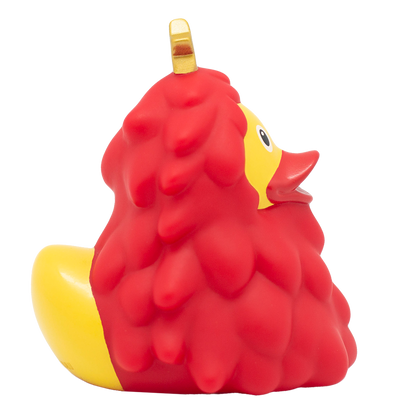 Canard Sapin de Noël Rouge