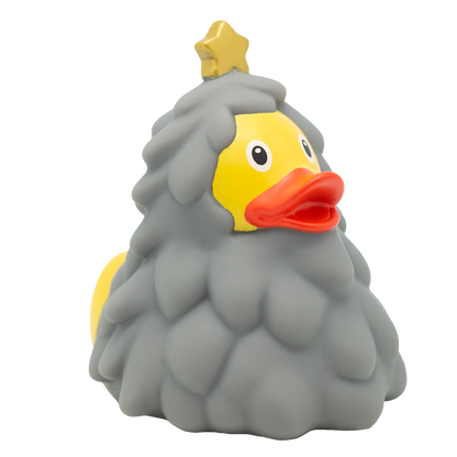 Canard Sapin de Noël Gris