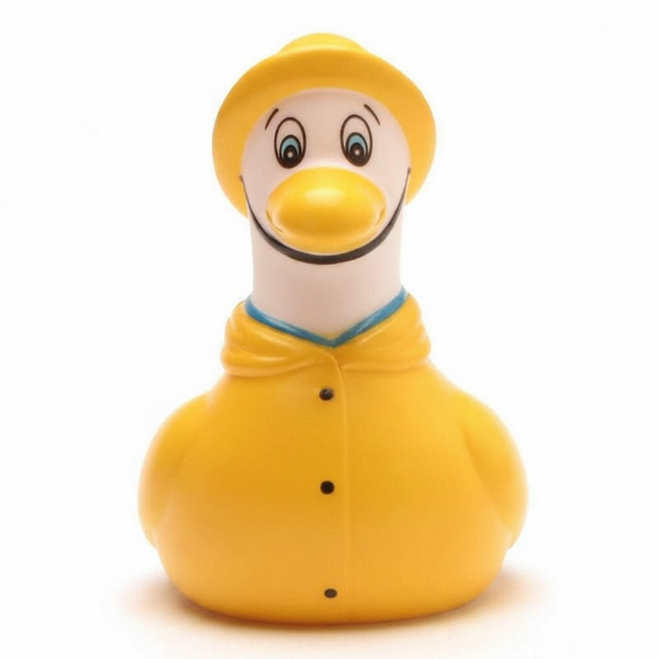 Seagull in a Yellow Raincoat