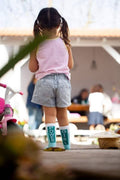 Girl Power Kids Socks - Blue