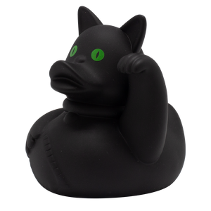 Lucky Black Cat Duck