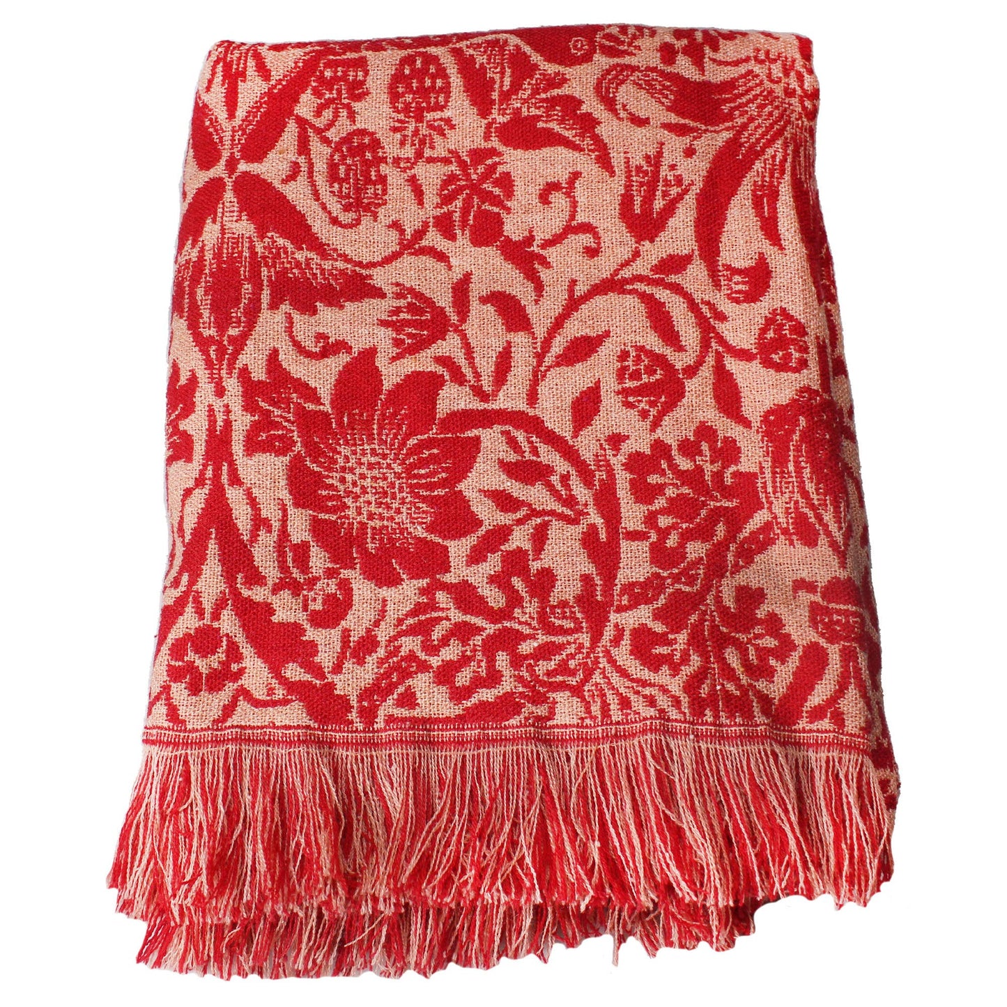 Capa de RPET reciclado William Morris Raspberry