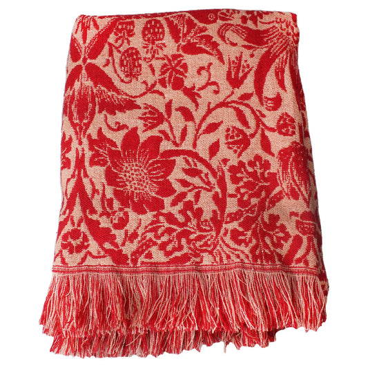 Capa de RPET reciclado William Morris Raspberry
