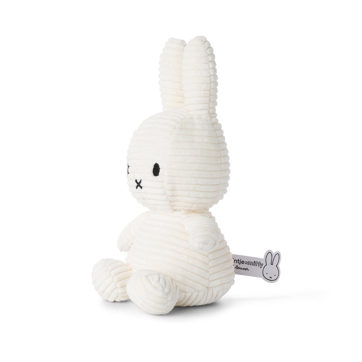 Peluche Lapin Miffy Velours Côtelé ECO