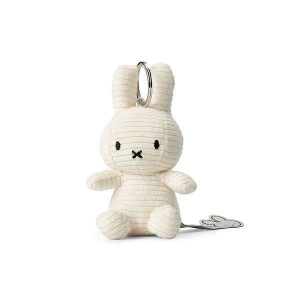 Porta-chaves de veludo cotelê da Miffy Rabbit